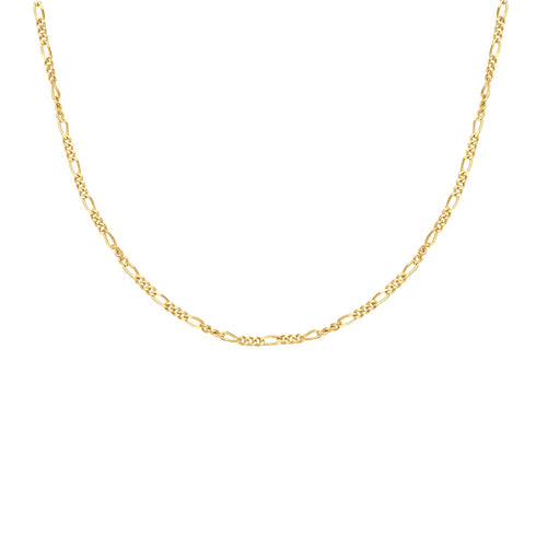 Gold Filia Curb Chain Necklace
